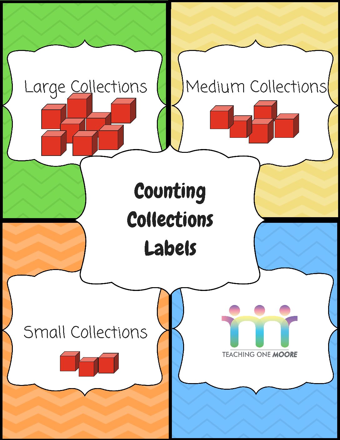First Grade Counting Collections Super Pack